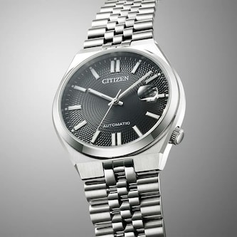 Citizen Tsuyosa 60 Automatic 40mm Mens Watch Black Citizen Tsuyosa 60 Automatic 40mm Mens Watch Black