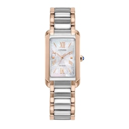 17691370 - L Bianca Eco-Drive 32mm Ladies Watch Mother Of Pearl