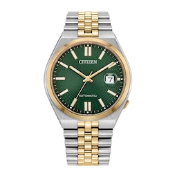 17691372 - Tsuyosa 60 Automatic 40mm Mens Watch Green