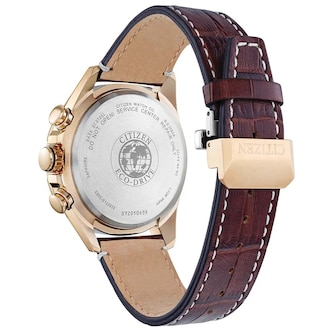 Citizen Perpetual Chrono Atomic Timekeeping 43mm Mens Watch Green