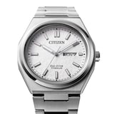 Citizen Zenshin 3 Hand 39mm Mens Watch White