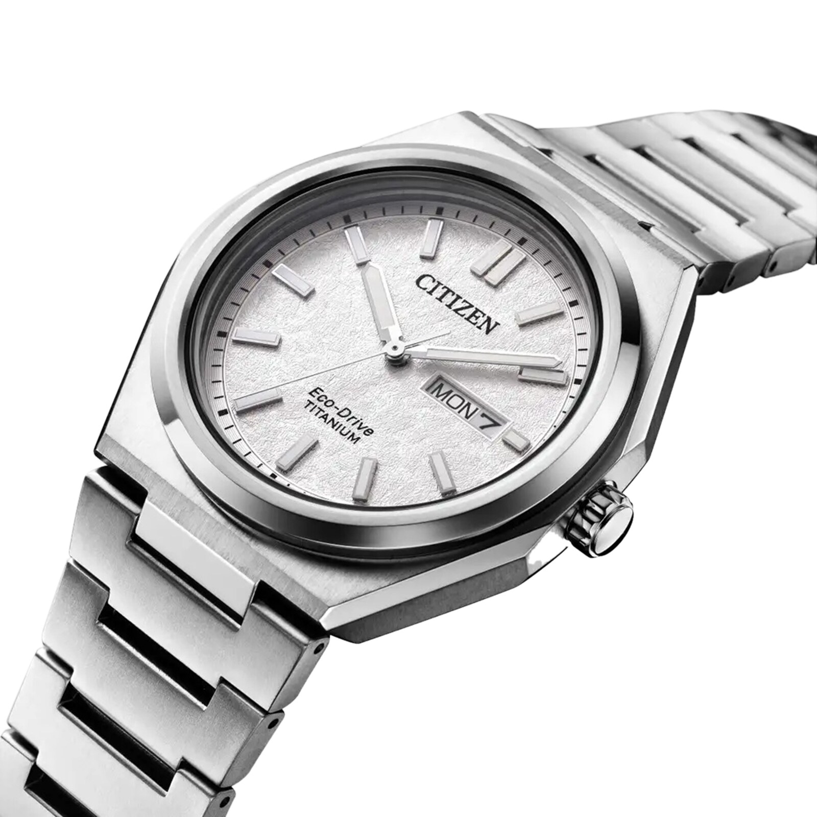 Citizen Zenshin 3 Hand 39mm Mens Watch White