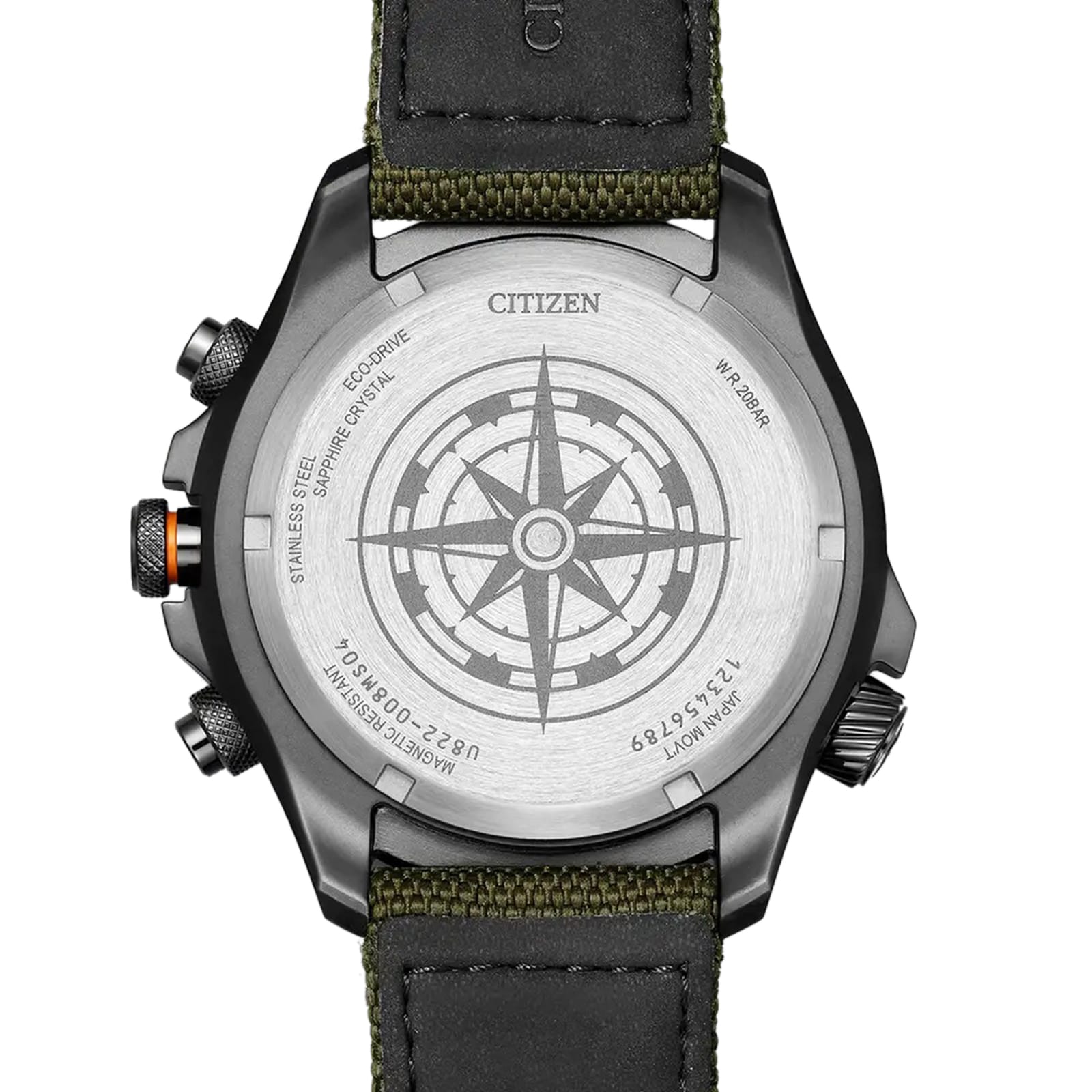 Citizen Promaster Land 44mm Mens Watch Green JV1005-02W | Mayors
