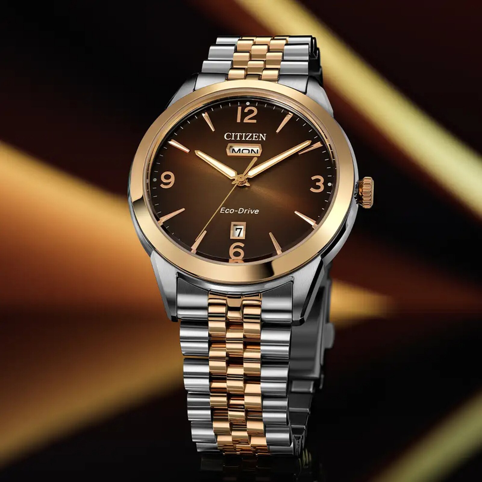 Citizen Classic 41mm Mens Watch Brown AW0156-57X | Mayors