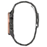 Citizen World Chronograph Atomic Timekeeping 43mm Mens Watch Brown