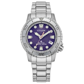 Citizen Promaster Diver 37mm Ladies Watch Purple