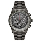 Citizen Nighthawk Chronograph 43mm Mens Watch grey