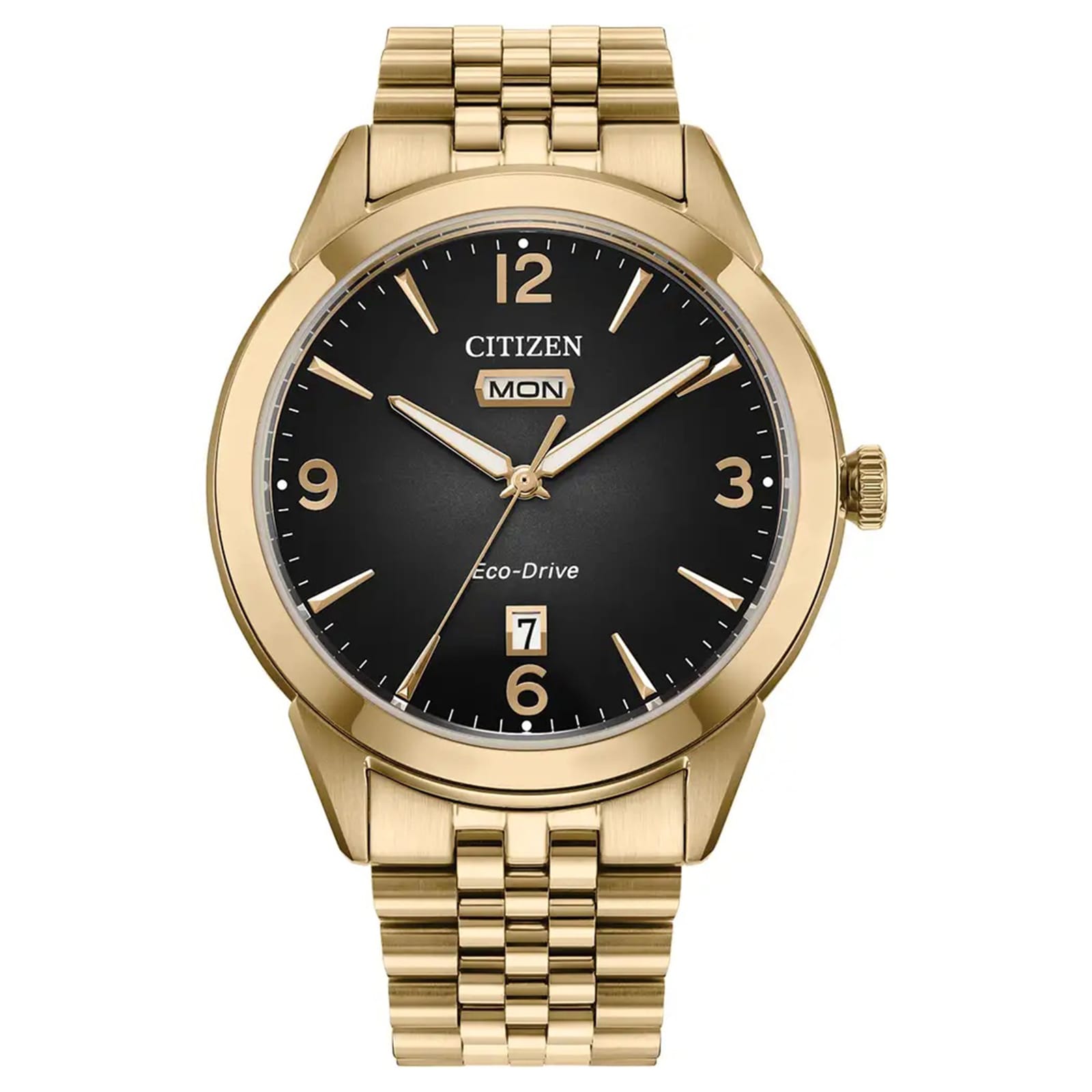 Citizen Rolan Eco-Drive 41mm Mens Watch Black