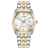 Citizen Corso Eco-Drive 3 Hands 38mm Mens Watch White