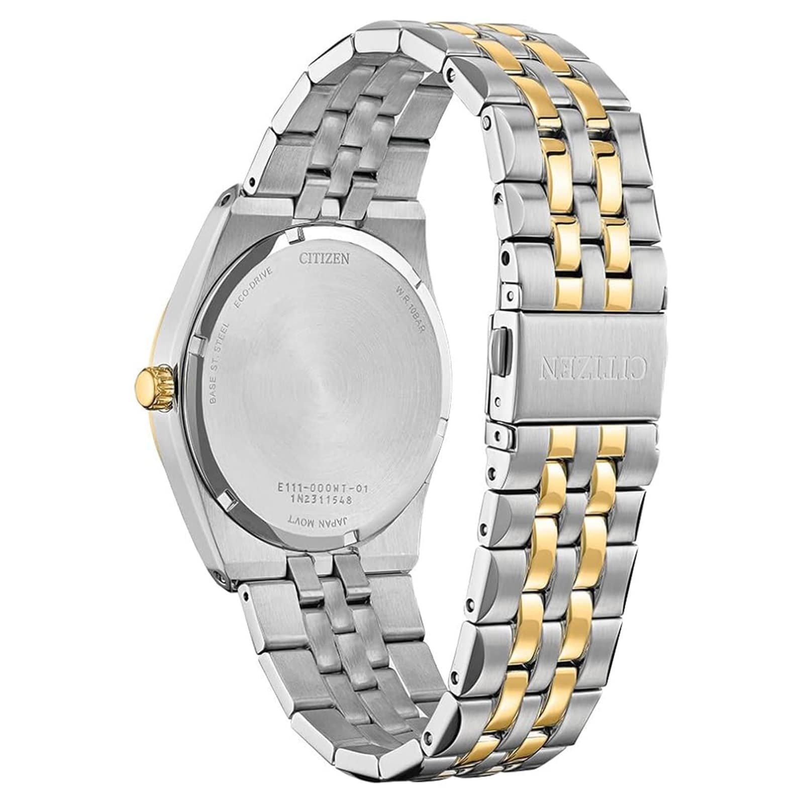 Citizen Corso Eco-Drive 3 Hands 38mm Mens Watch White BM7334-58B