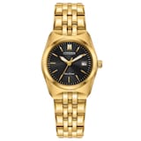 Citizen Eco-Drive 3 Hands 27mm Ladies Watch Black