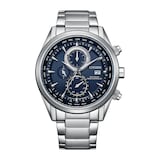 Citizen World Chronograph A.T 43mm Mens Watch Blue