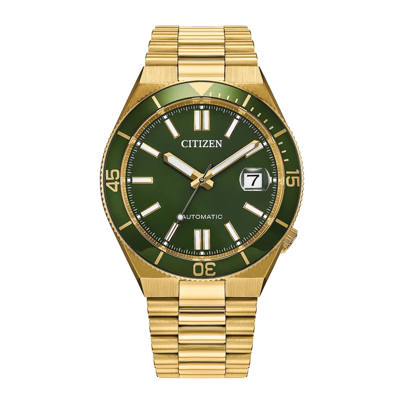 Citizen Tsuyosa Shore Automatic 40mm Mens Watch Green