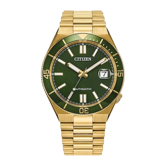 Citizen Tsuyosa Shore Automatic 40mm Mens Watch Green