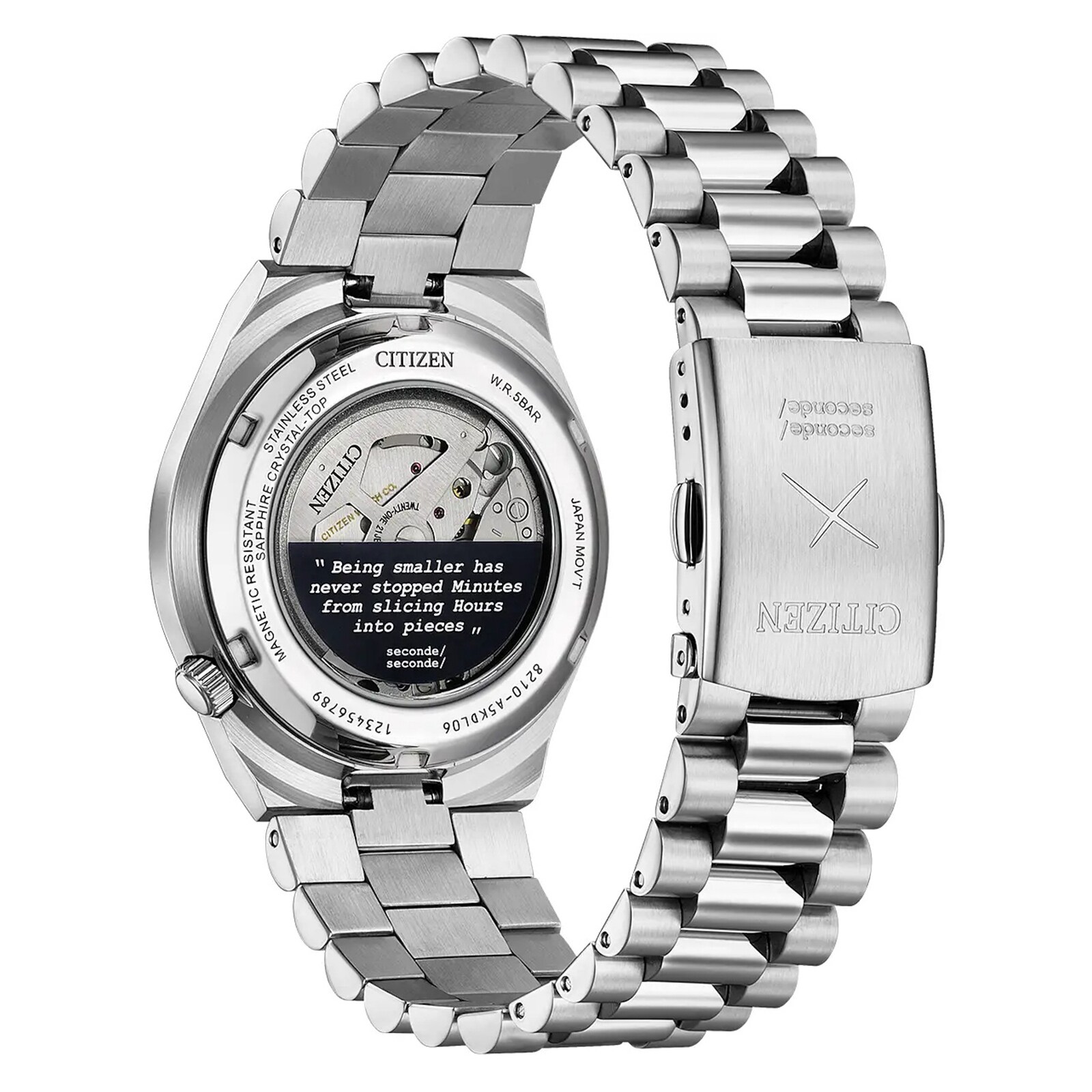 Citizen Tsuyosa X Seconde Seconde Limited Edition 40mm Mens Watch Blue