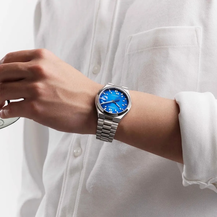 Citizen Tsuyosa X Seconde Seconde Limited Edition 40mm Mens Watch Blue