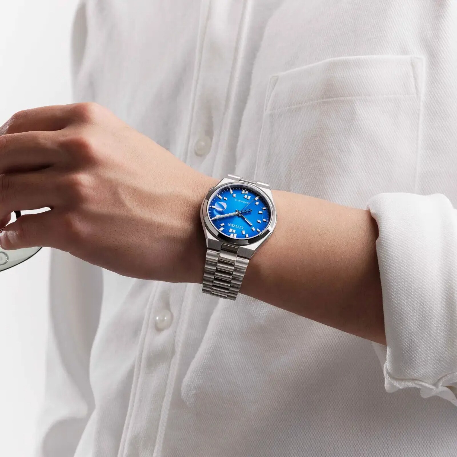 Citizen Tsuyosa X Seconde Seconde Limited Edition 40mm Mens Watch Blue