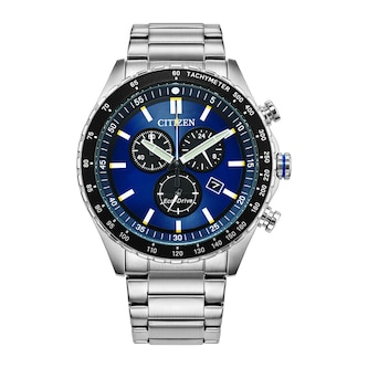 Citizen Eco-Drive 43mm Mens Watch Blue