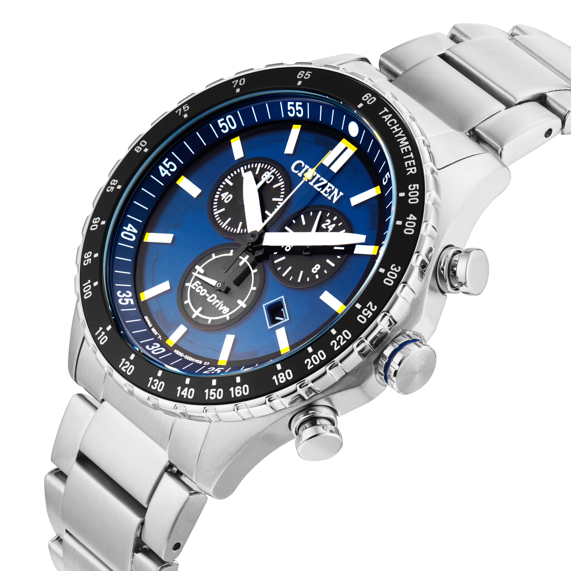 Citizen Eco-Drive 43mm Mens Watch Blue Citizen Eco-Drive 43mm Mens Watch Blue