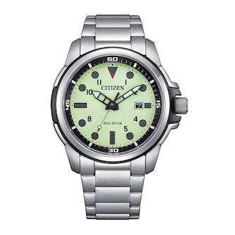 Citizen Eco-Drive Of Sea Land 44mm Mens Watch Green Citizen Eco-Drive Of Sea Land 44mm Mens Watch Green