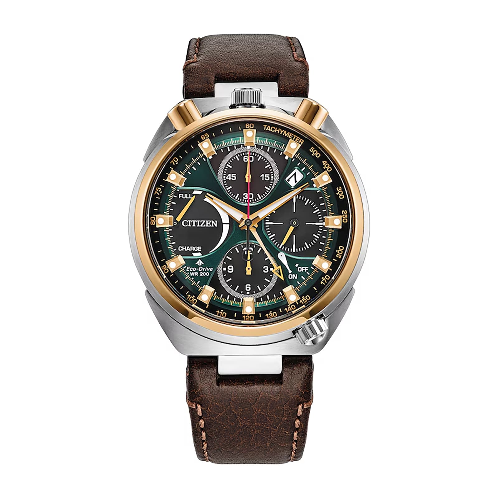 Citizen Promaster Bullhead Racing Chronograph Limited Edition 45mm Mens Watch Black Dial