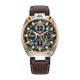 Citizen Promaster Bullhead Racing Chronograph Limited Edition 45mm Mens Watch Black Dial