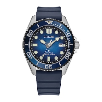 Citizen Promaster Diver Eco-Drive 41mm Mens Watch Blue Dial