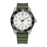 Citizen Promaster Diver Eco-Drive 41mm Mens Watch White Dial