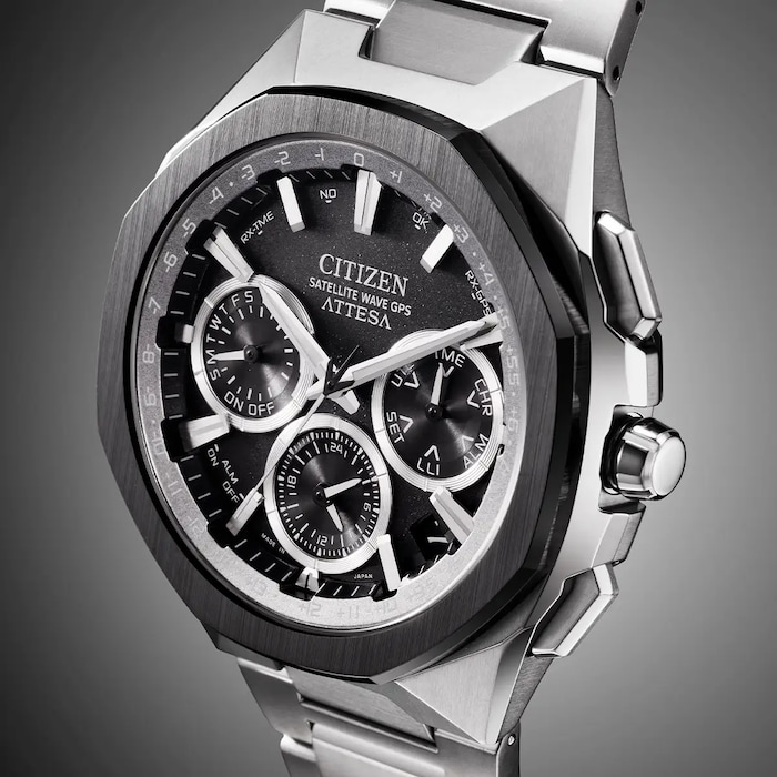 Citizen Attesa Satellite Wave GPS 44.6mm Mens Watch