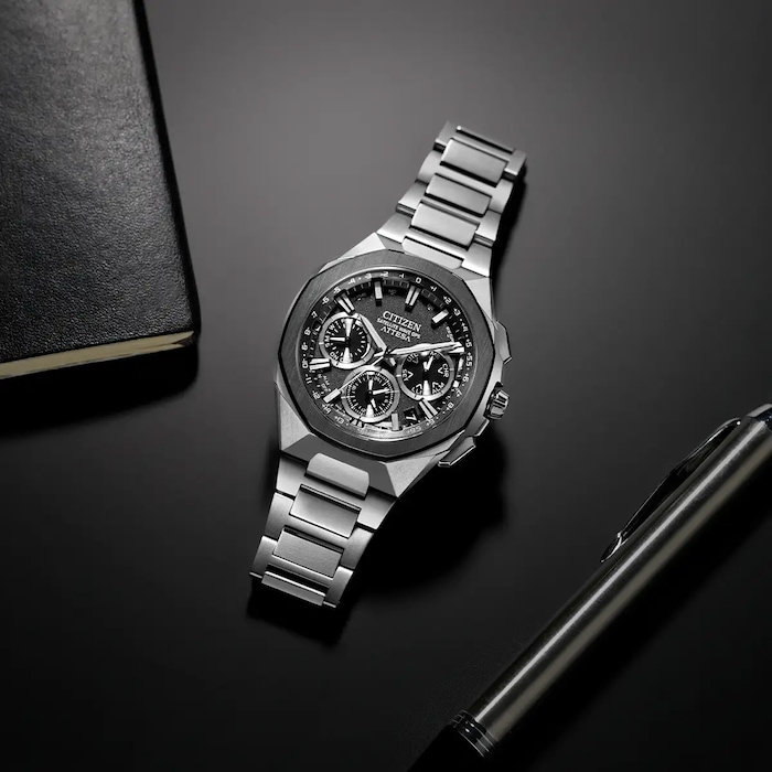 Citizen Attesa Satellite Wave GPS 44.6mm Mens Watch