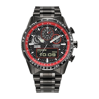 Citizen Red Arrows Promaster Skyhawk Perpetual Calendar Limited Edition 43mm Mens Watch Black Dial