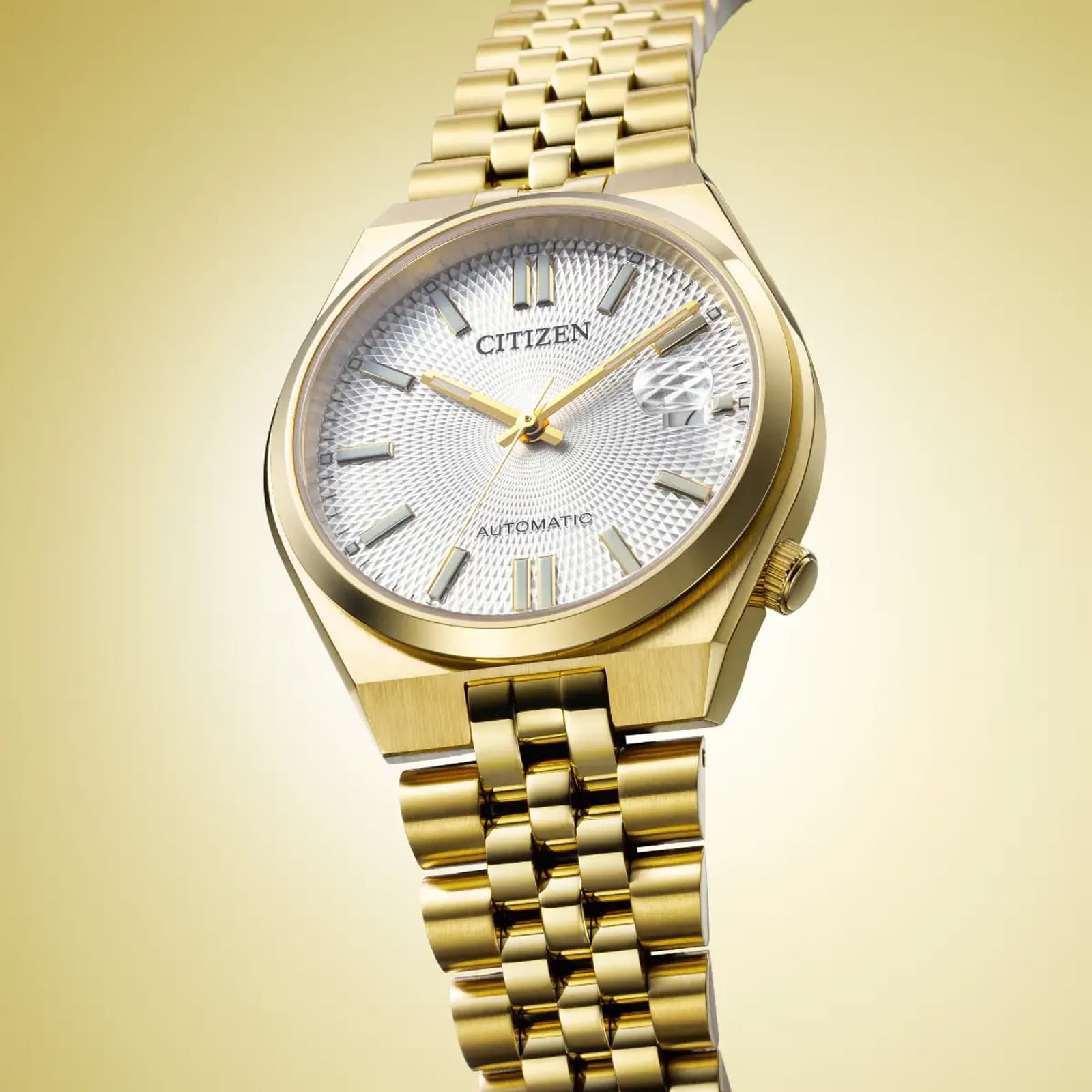Citizen Tsuyosa 60 37mm Mens Watch White Dial