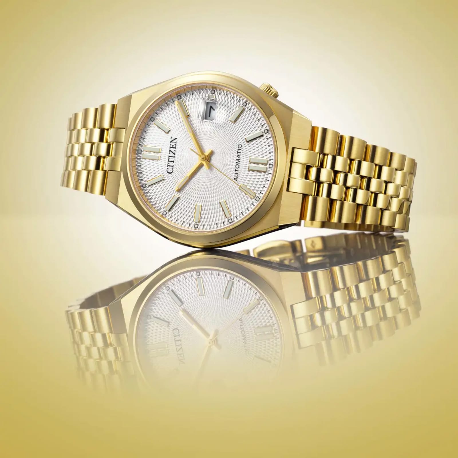 Citizen Tsuyosa 60 37mm Mens Watch White Dial