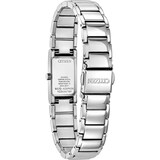 Citizen Axiom Eco-Drive 14.3mm X 28.5mm Ladies Watch Silver Dial