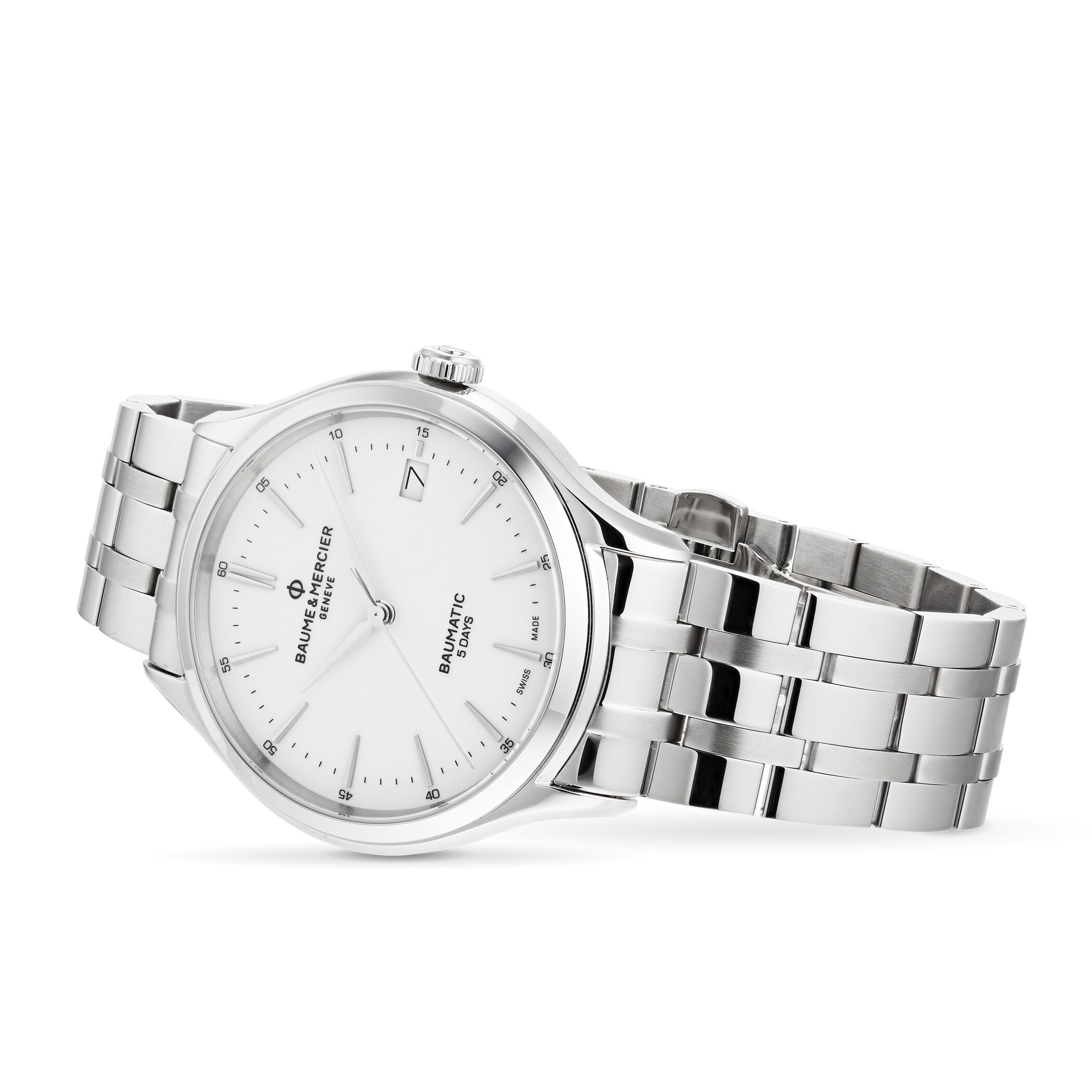 Baume & Mercier Clifton Baumatic 40mm Mens Watch