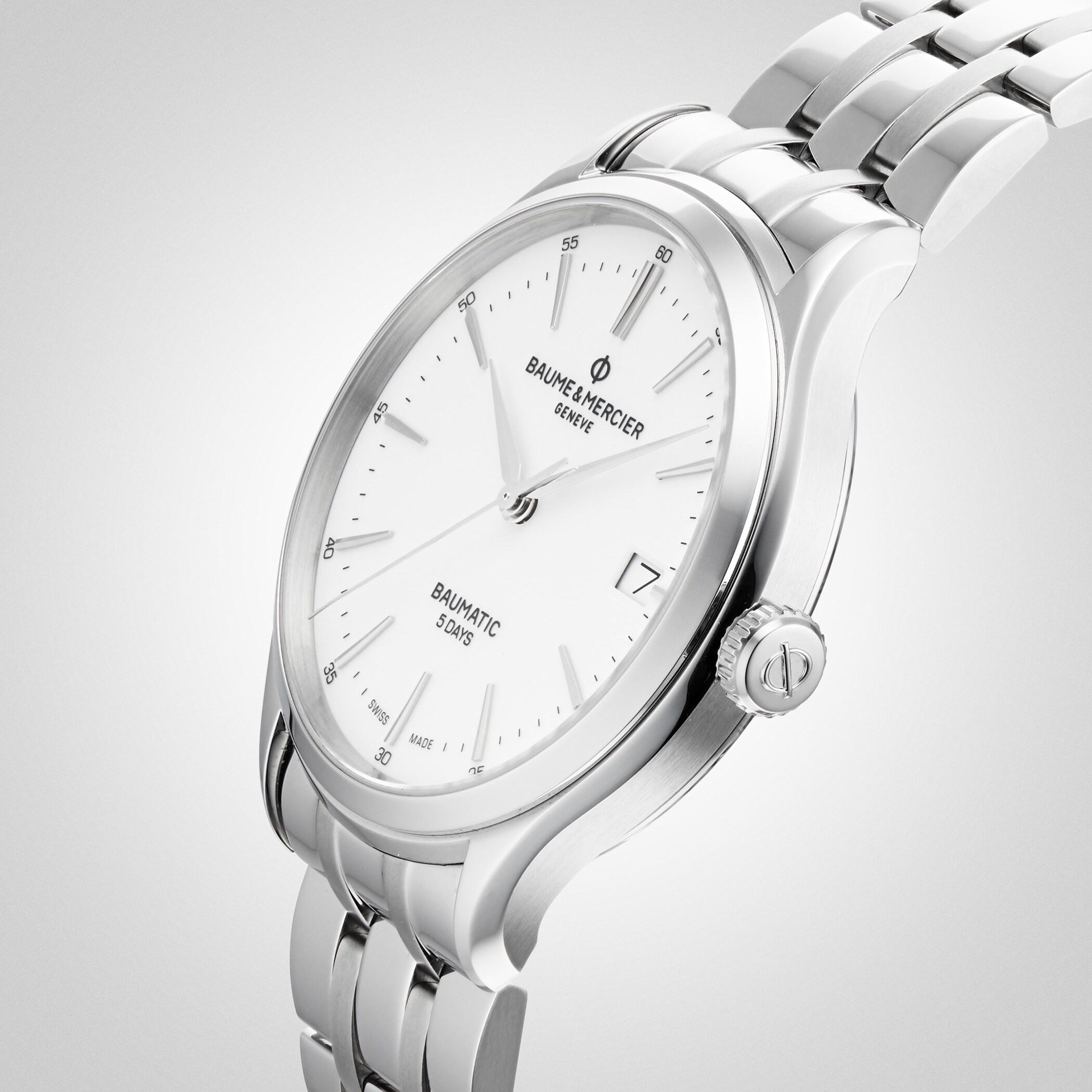 Baume & Mercier Clifton Baumatic 40mm Mens Watch