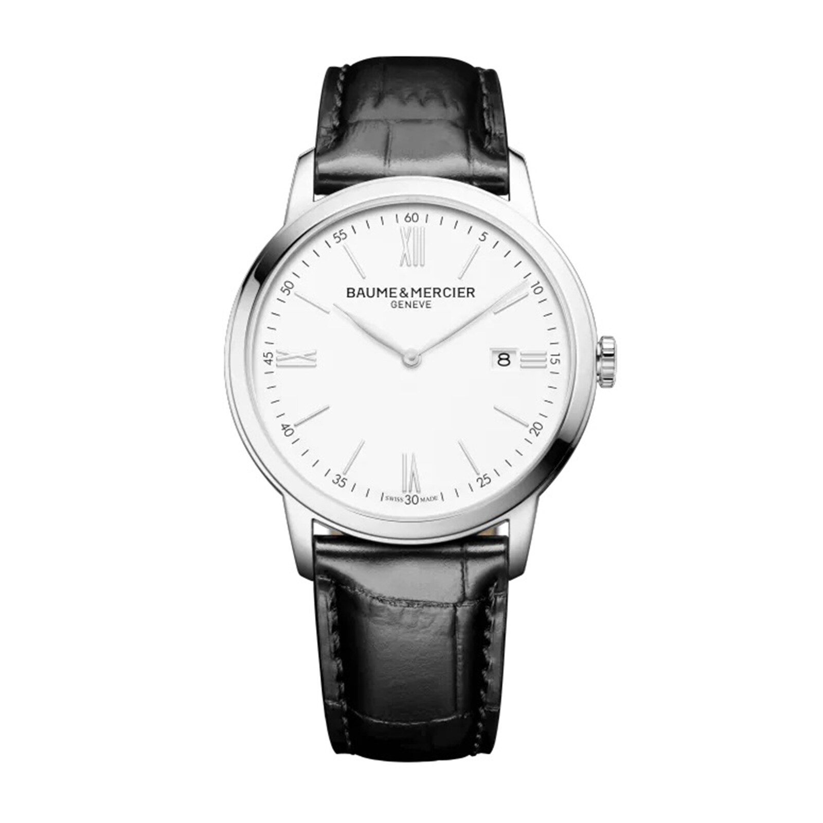Baume & Mercier Classima 42mm Mens Watch White