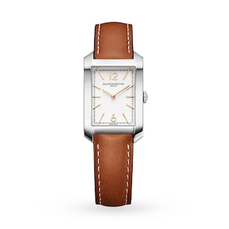 Baume & Mercier Hampton 35mm Ladies Watch Leather
