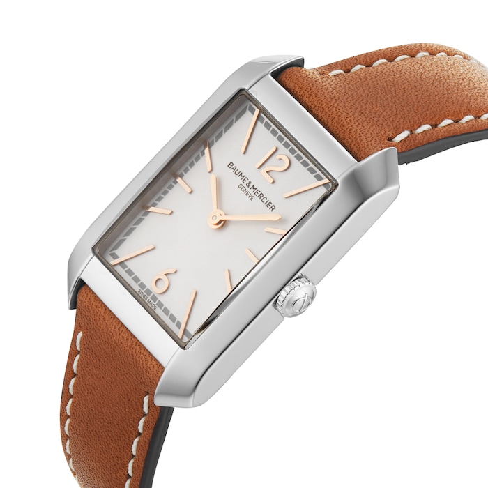 Baume & Mercier Hampton 35mm Ladies Watch Leather