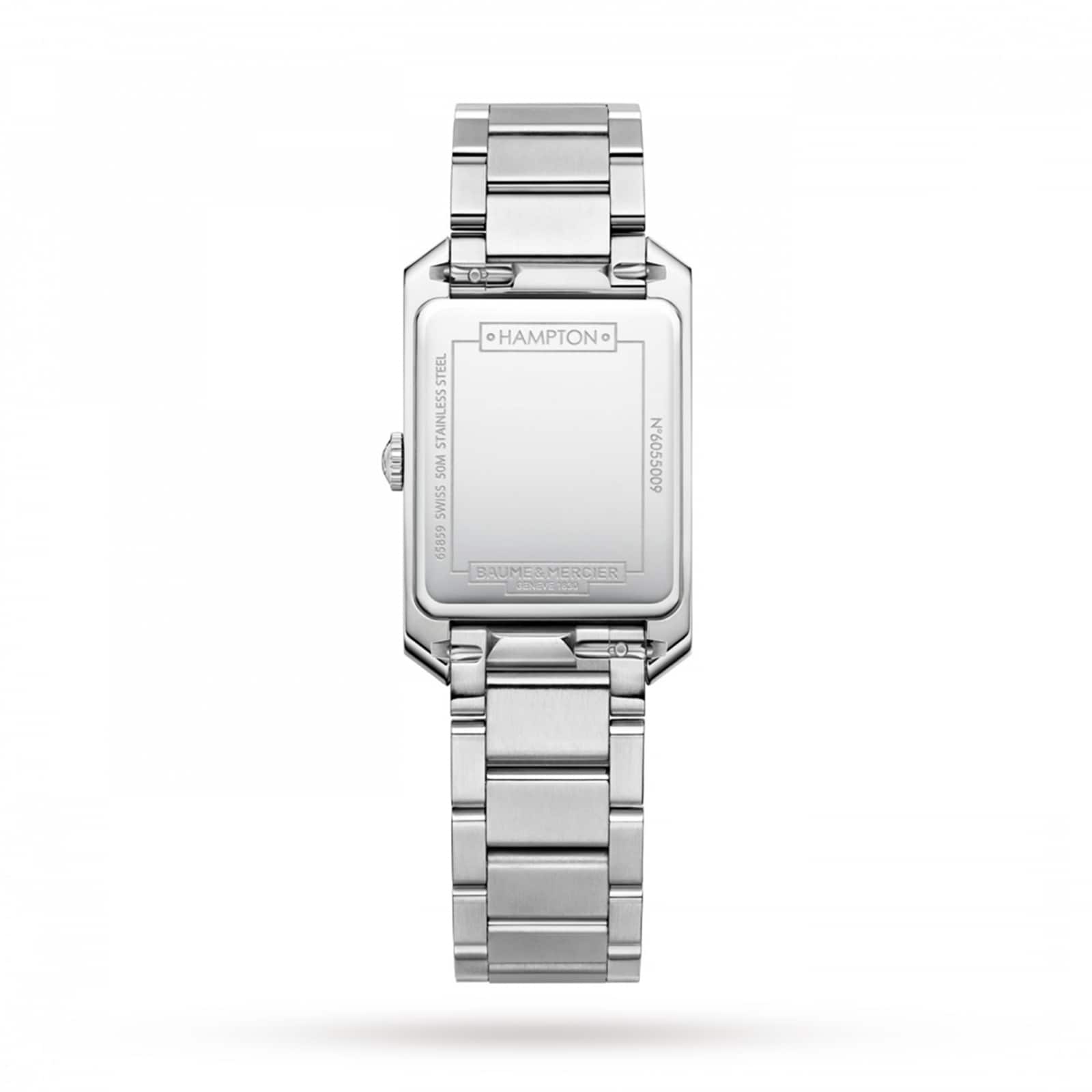 Baume & Mercier Hampton 35mm Ladies Watch Stainless Steel Baume & Mercier Hampton 35mm Ladies Watch Stainless Steel