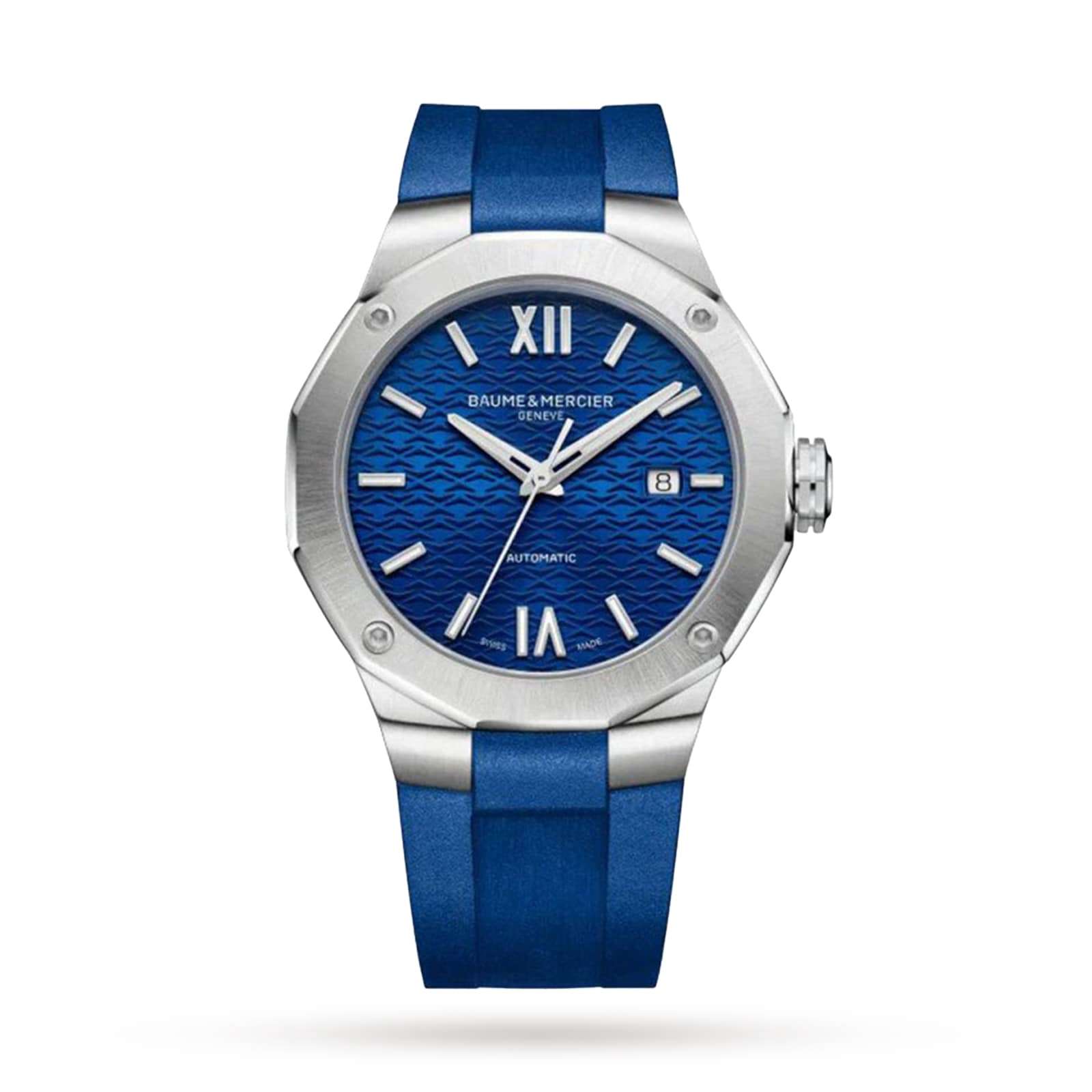 Baume & Mercier Riviera 42mm Mens Watch Blue Baume & Mercier Riviera 42mm Mens Watch Blue