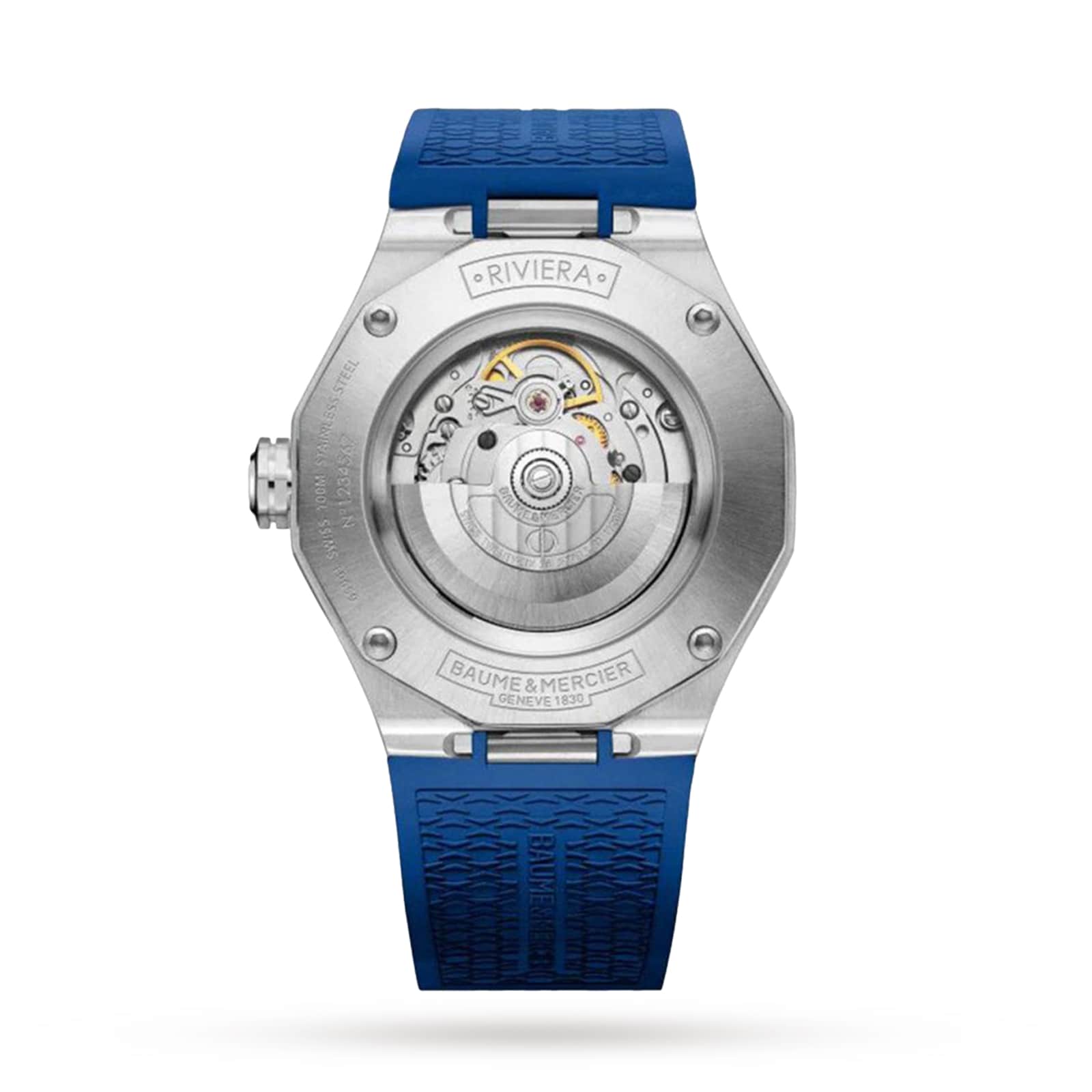 Baume & Mercier Riviera 42mm Mens Watch Blue Baume & Mercier Riviera 42mm Mens Watch Blue