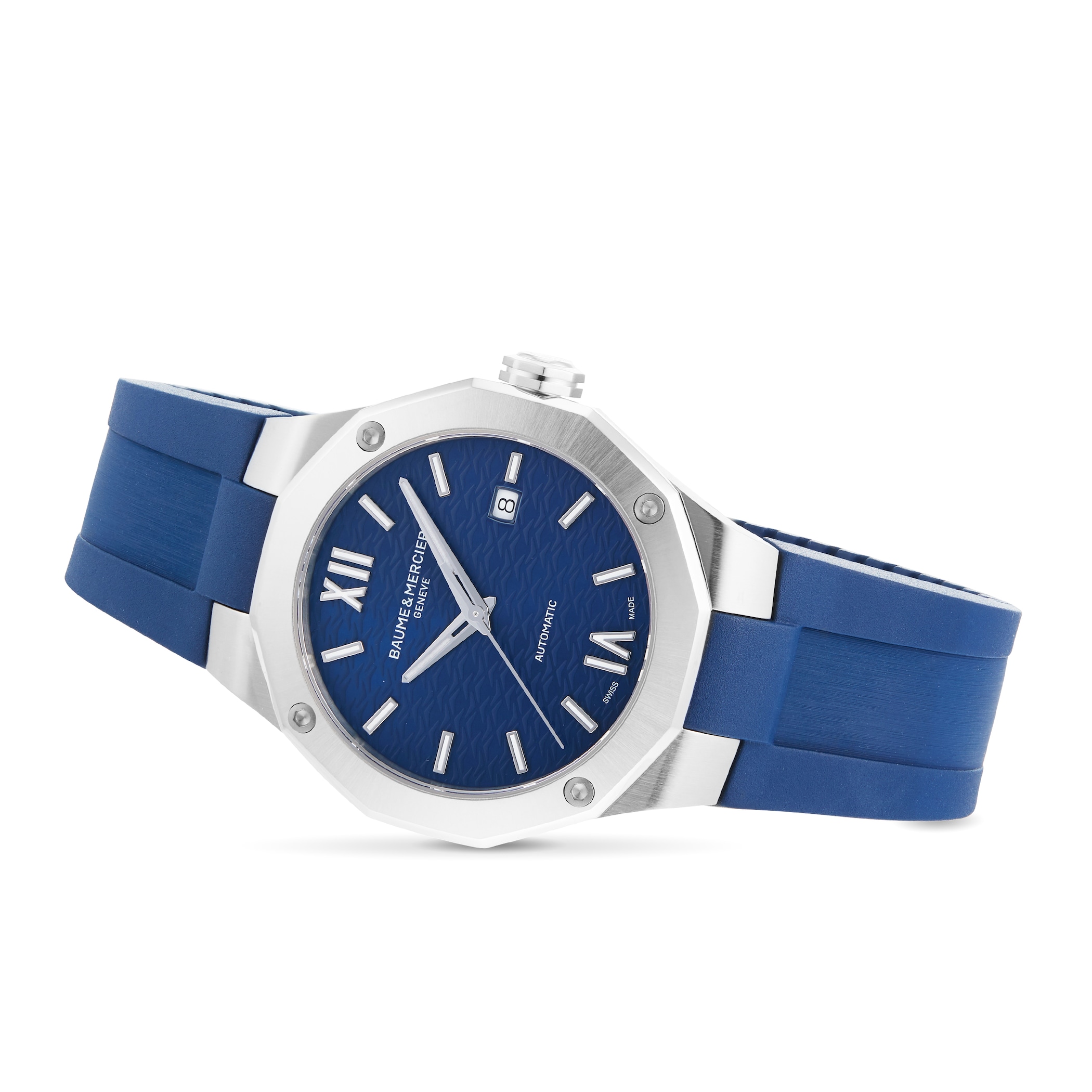 Baume & Mercier Riviera 42mm Mens Watch Blue Baume & Mercier Riviera 42mm Mens Watch Blue