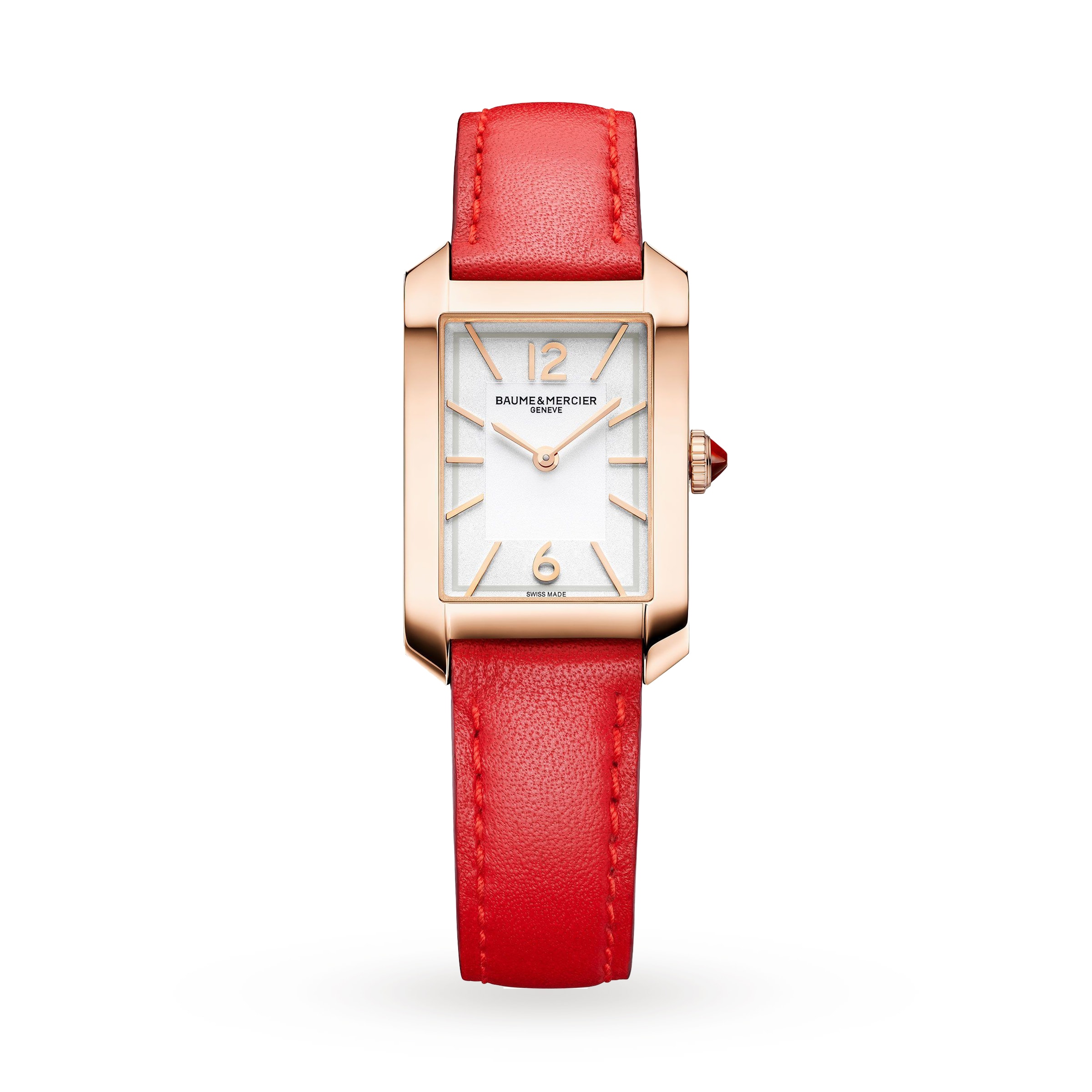 Baume Mercier Hampton Ladies Red Watch 35 x 22mm BM0A10628