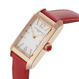 Baume & Mercier Hampton Ladies Red Watch 35 x 22mm