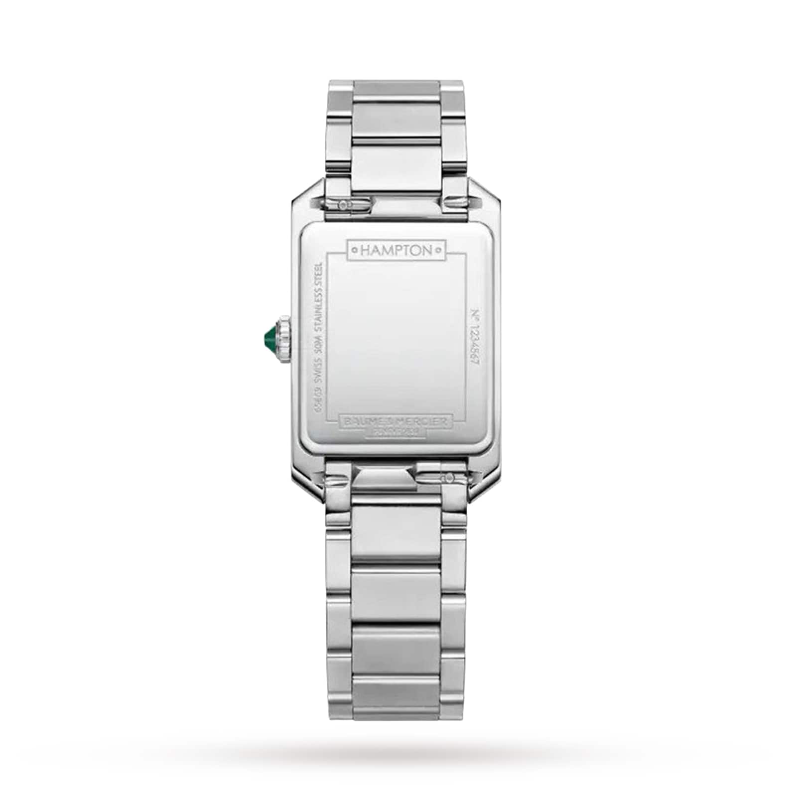 Baume & Mercier Hampton 35mm Ladies Watch Stainless Steel Baume & Mercier Hampton 35mm Ladies Watch Stainless Steel
