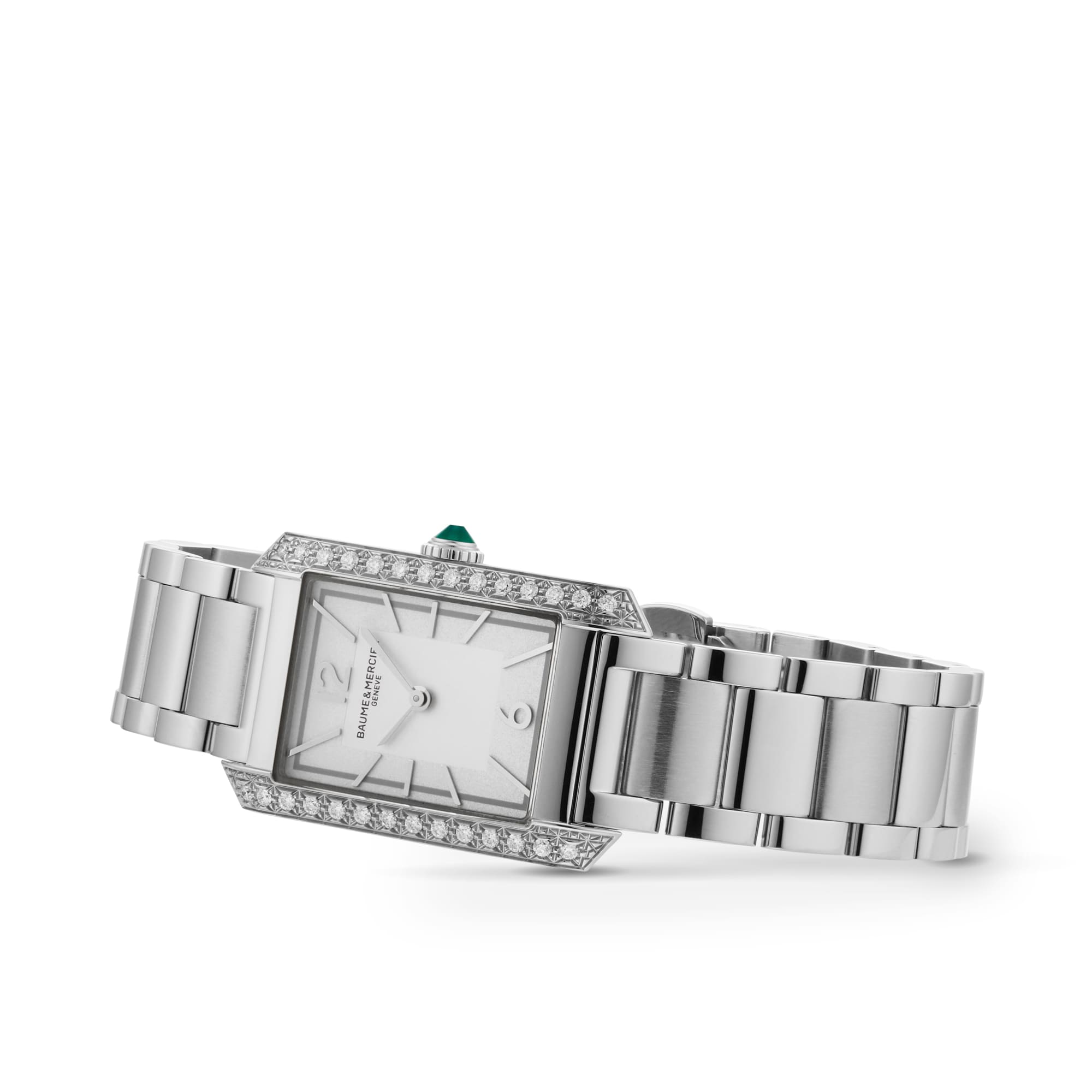 Baume & Mercier Hampton 35mm Ladies Watch Stainless Steel Baume & Mercier Hampton 35mm Ladies Watch Stainless Steel