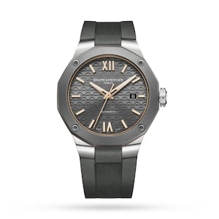 Baume & Mercier Riviera 42mm Mens Watch Grey