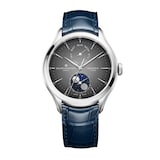 Baume & Mercier Clifton Moonphase 42mm Mens Watch Grey