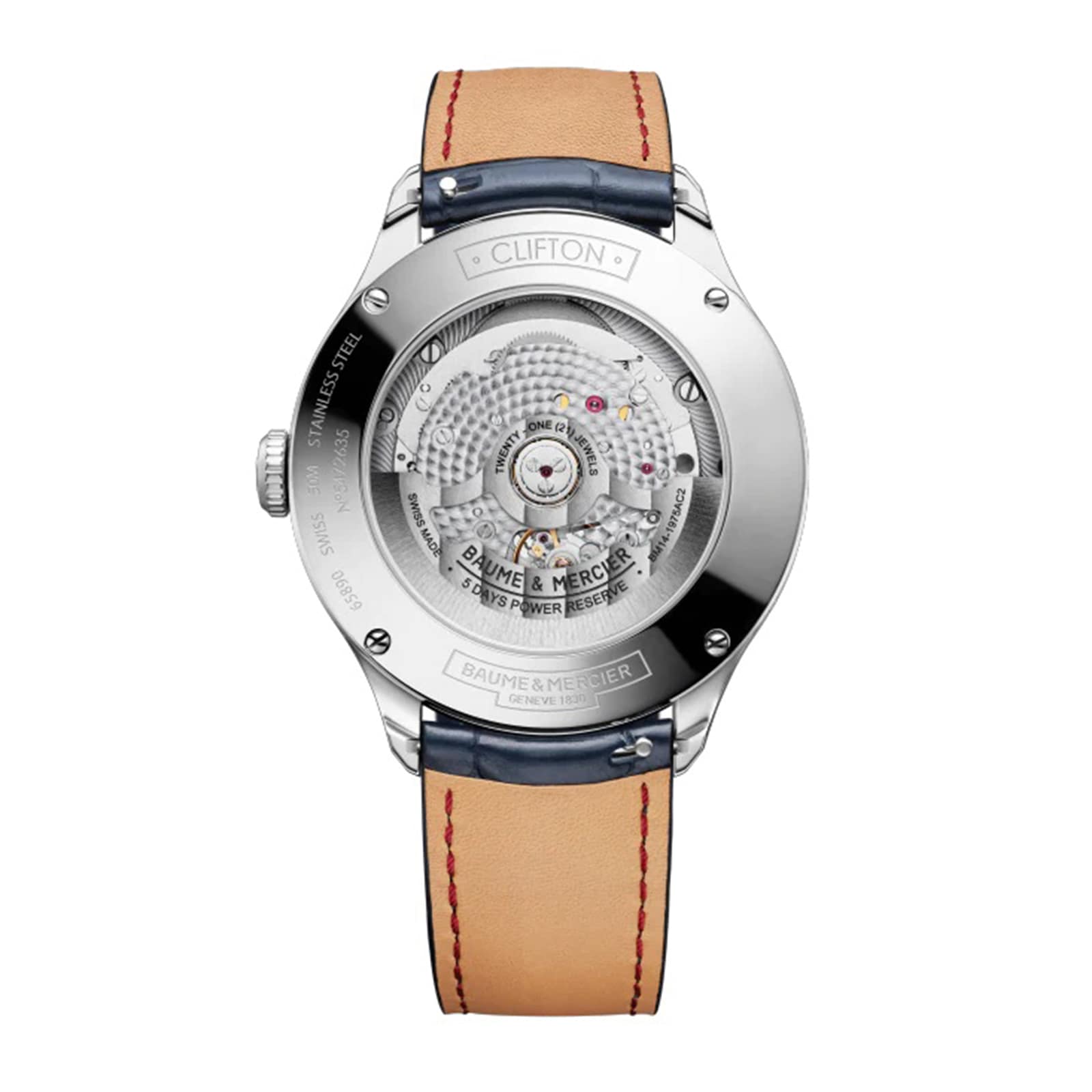 Baume and mercier on sale clifton dual time